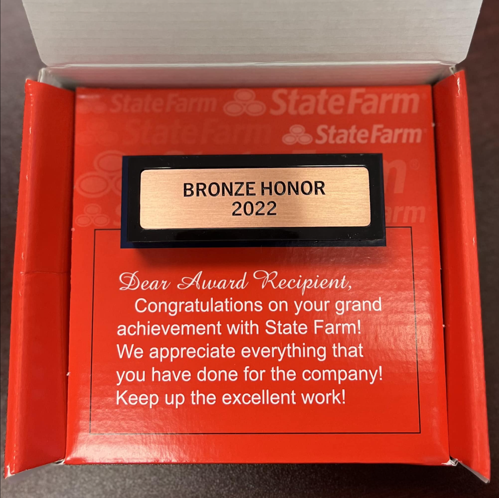 Always honored to receive an award/recognition! We are so thankful for our wonderful customers, as w Mark Pritchard - State Farm Insurance Agent Atlanta (404)856-4950