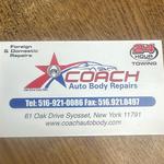 Coach Auto Body Logo