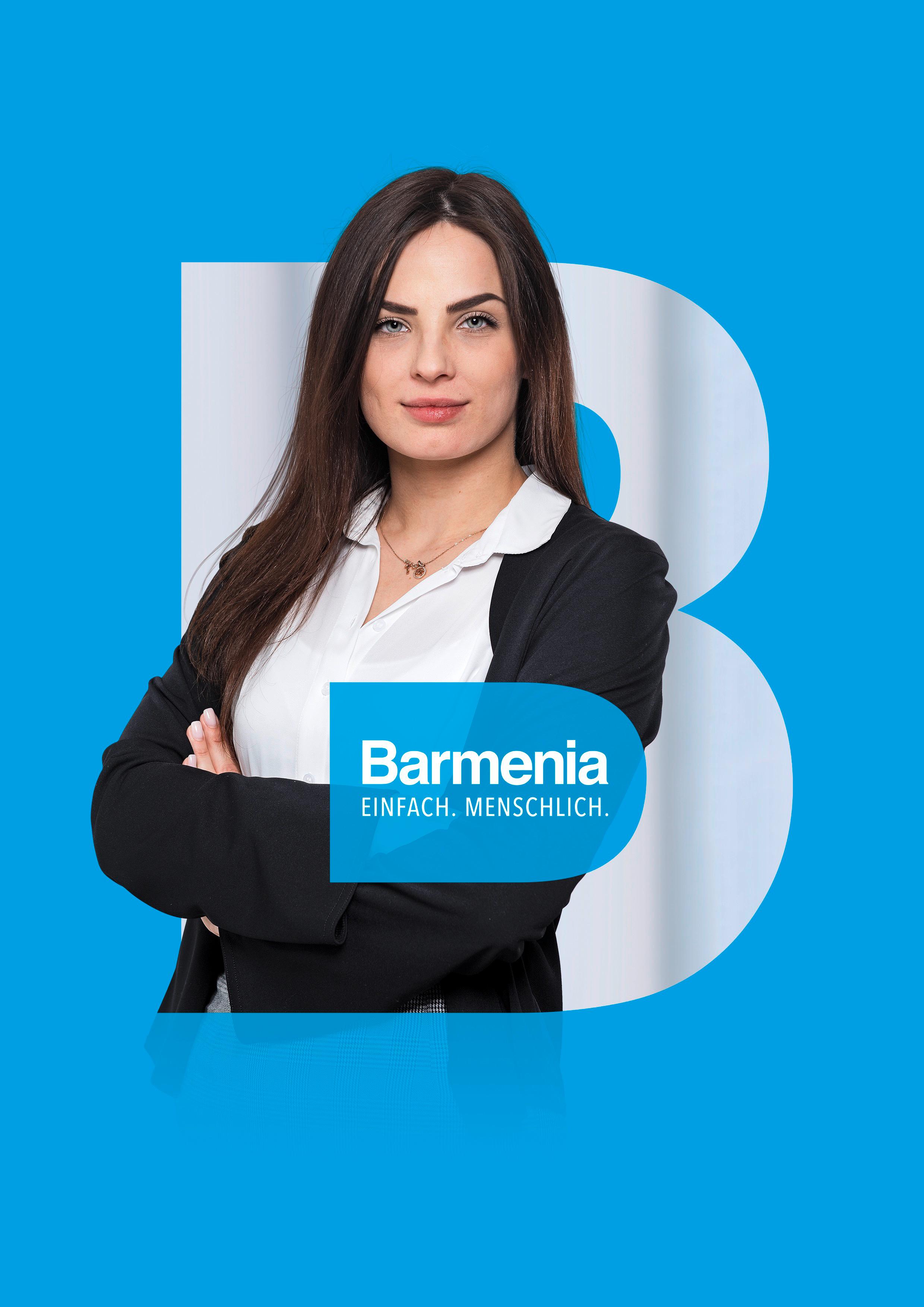Gabriele Taraseviciute. Ihre Ansprechpartnerin für die Barmenia Versicherung in Neuberg.