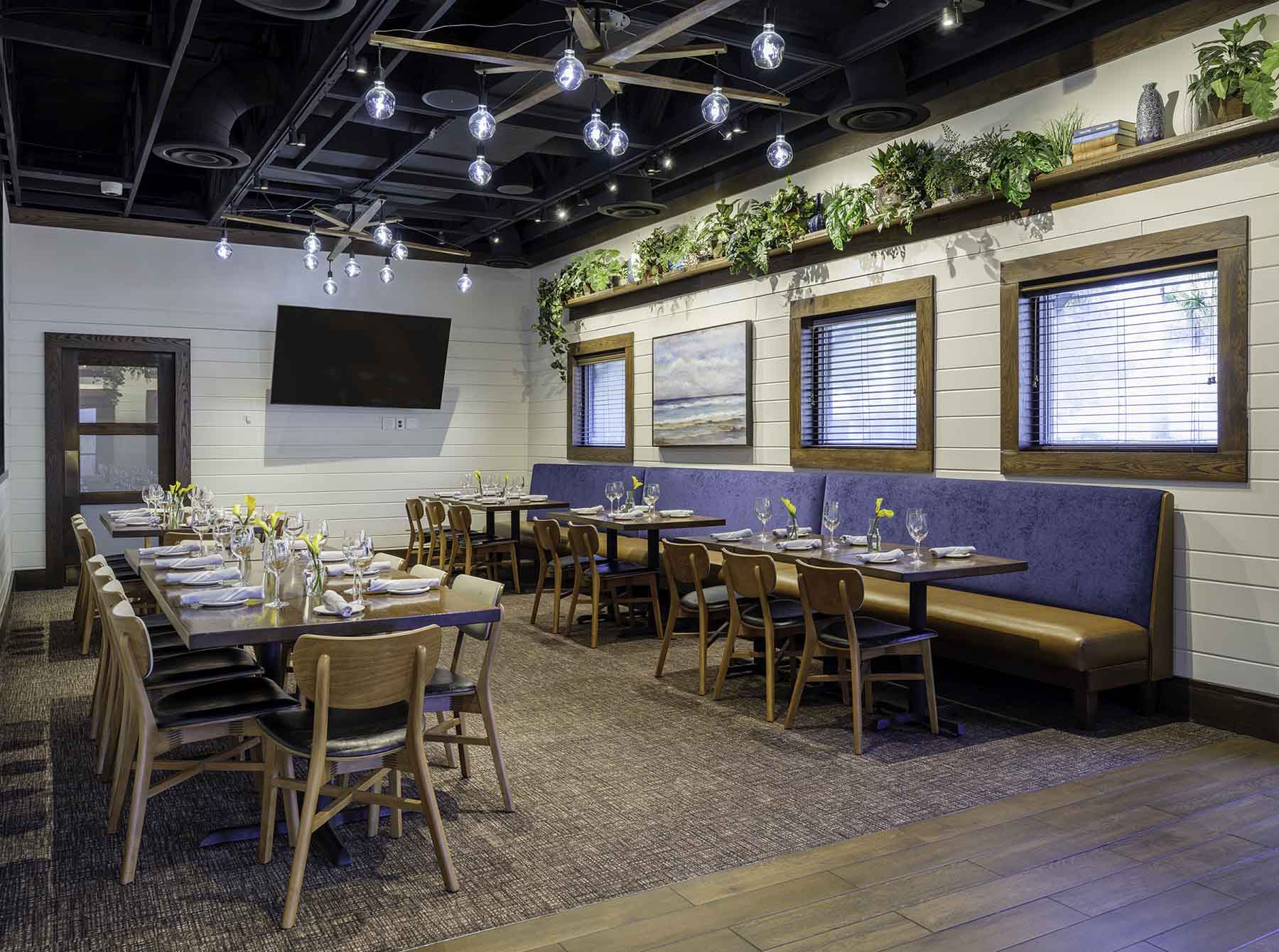 Private Dining Room at Burtons Grill in Mt. Pleasant, SC 