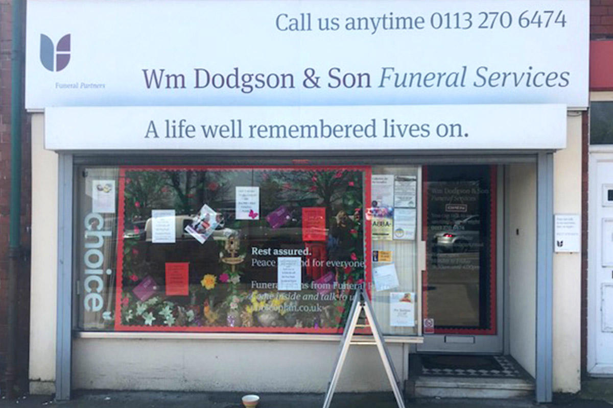 Wm. Dodgson & Son Funeral Services Middleton Park Wm. Dodgson & Son Funeral Services Leeds 01138 874328