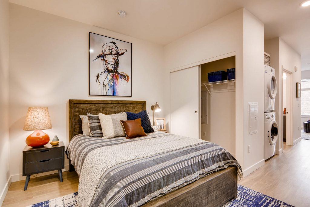 Bedroom With Closet