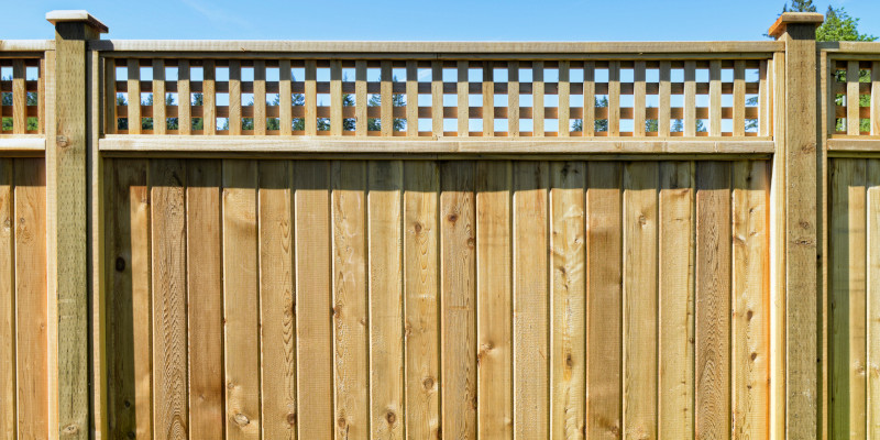 OUR TEAM OFFERS A RANGE OF BEAUTIFUL, DURABLE WOOD FENCES TO MAKE YOUR PROPERTY LOOK ITS BEST.