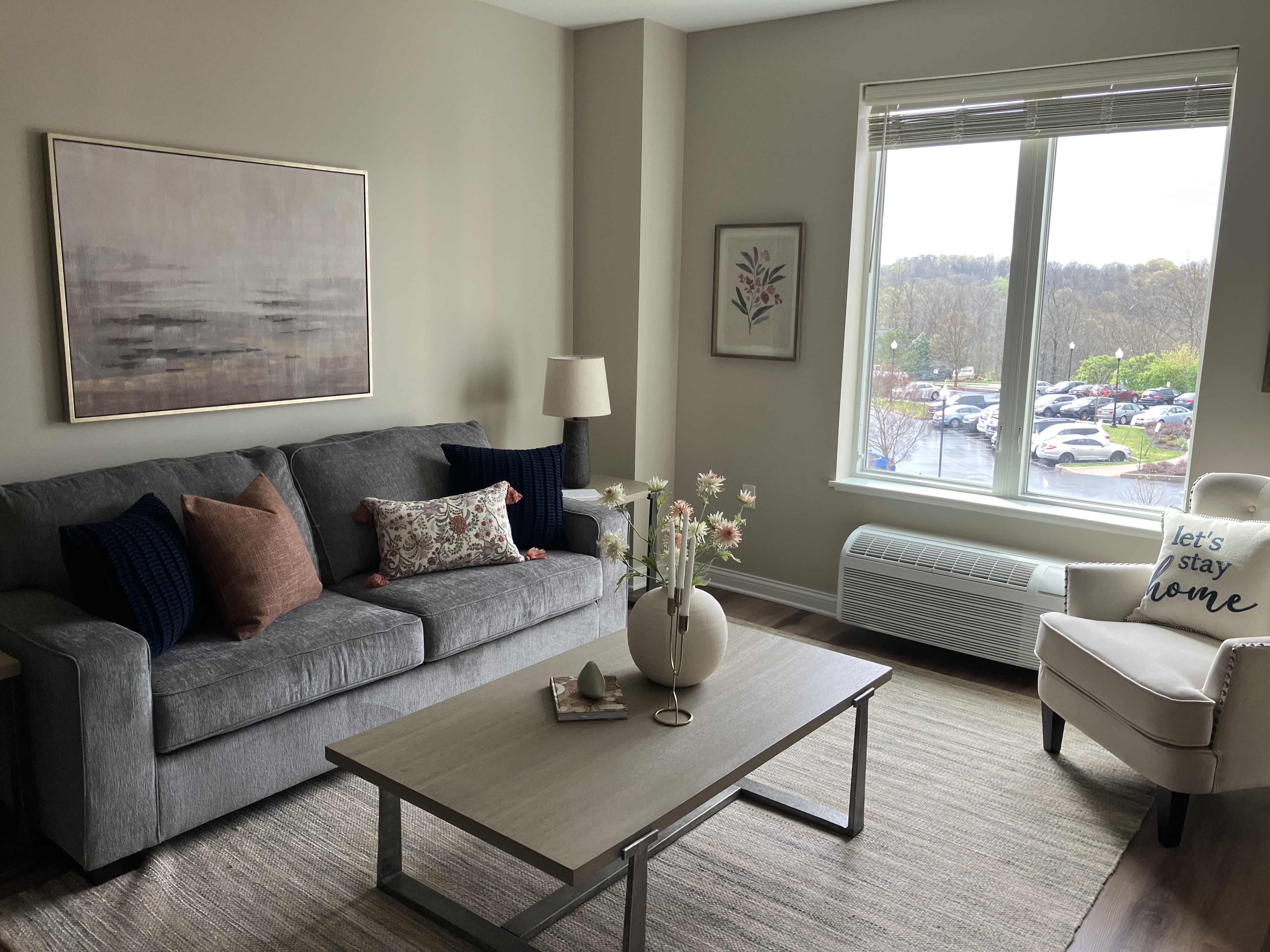 Residence living space at Twin Towers Senior Living Community.