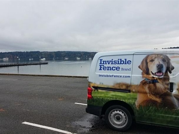 Invisible Fence on route through Puget Sound