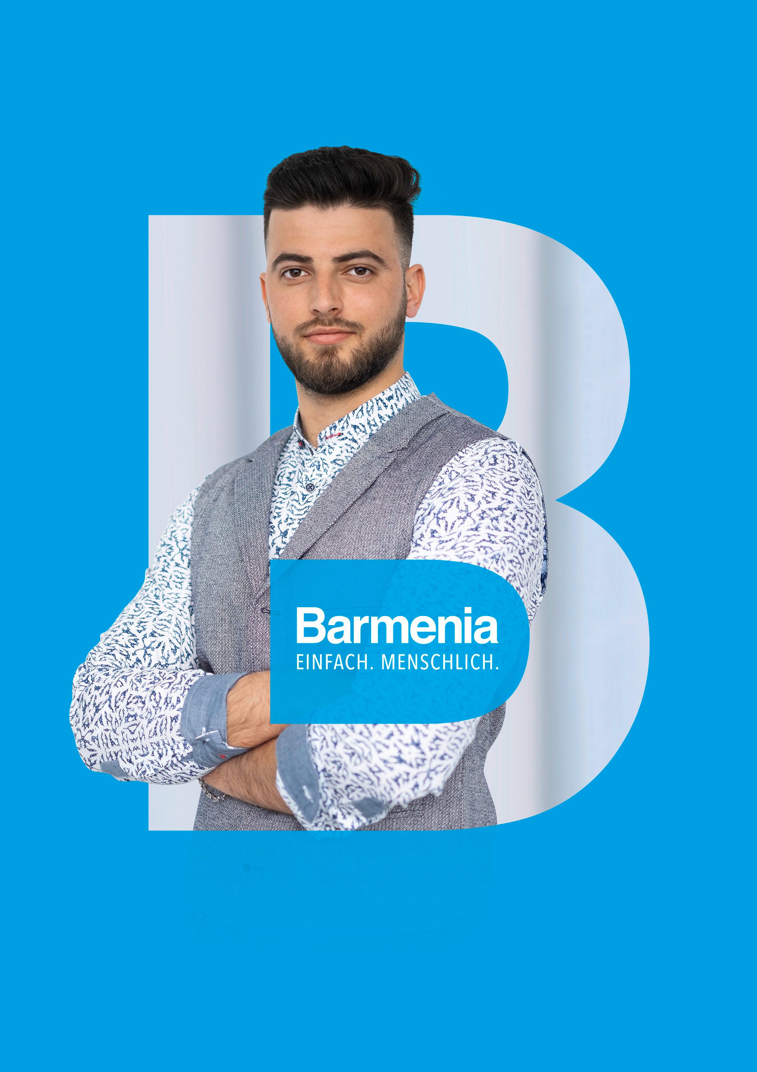 Mohamed Baderkan. Ihr Ansprechpartner für die Barmenia Versicherung in Hamburg.