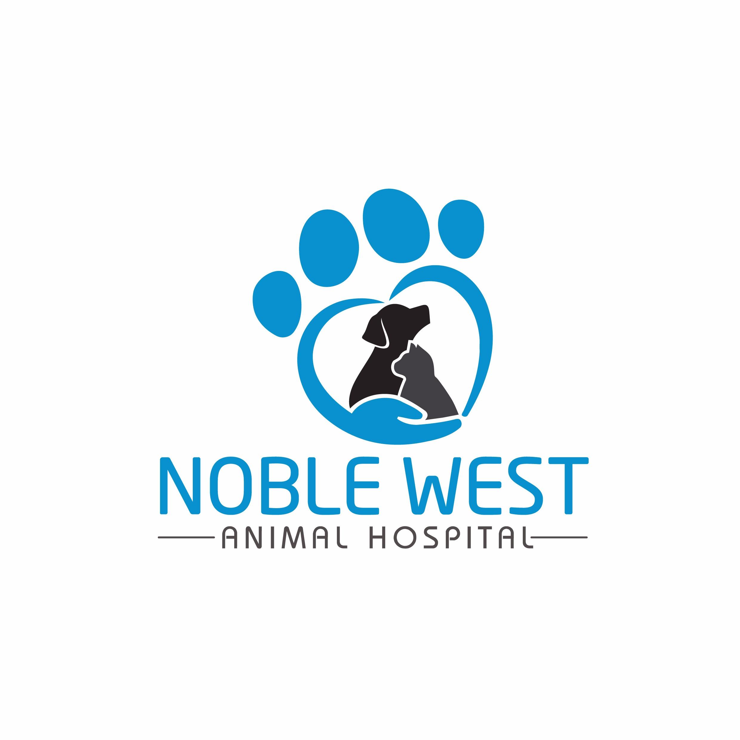 Noble West Animal Hospital Logo
