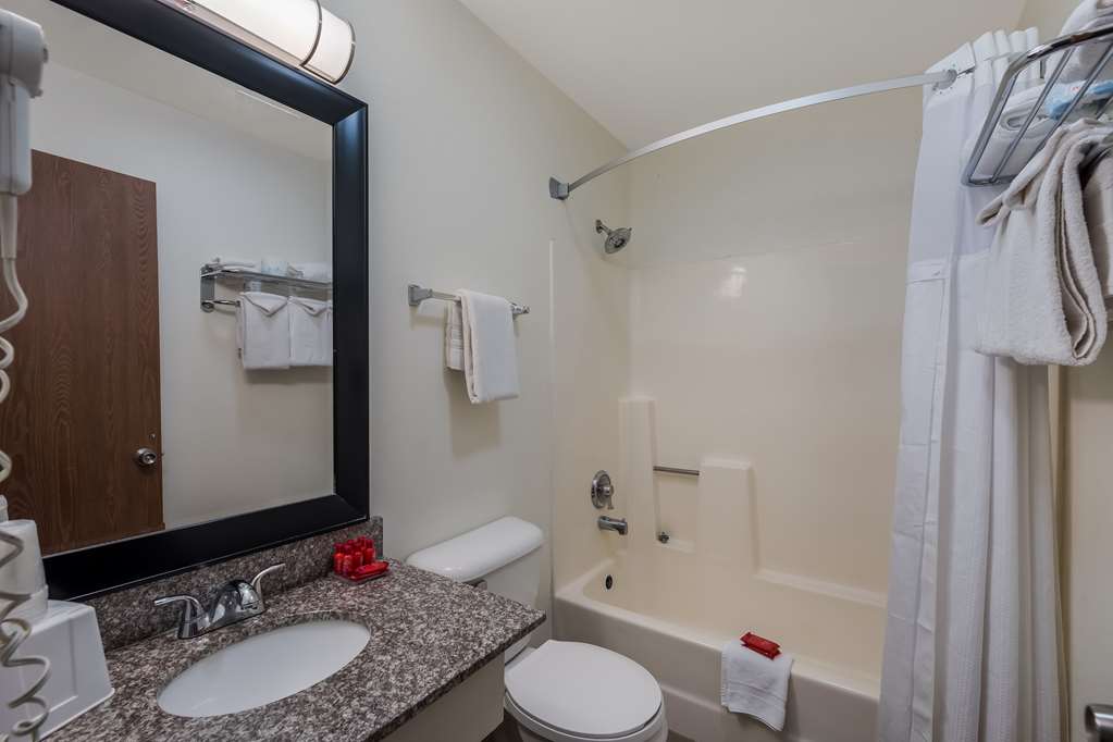 Triple Queen Guest Bathroom