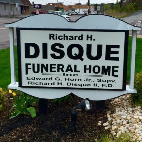 Richard H. Disque Funeral Home Logo