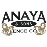 Anaya And Sons Fence Company Logo