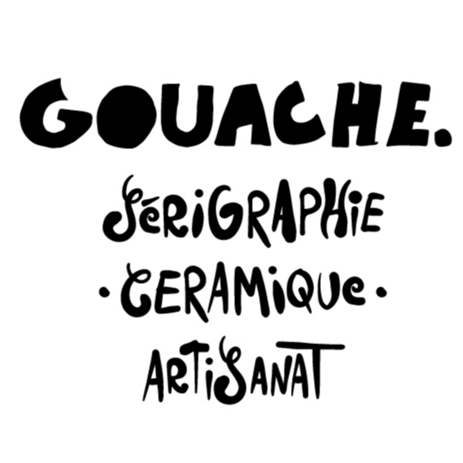 Gouache centre commercial et grand magasin