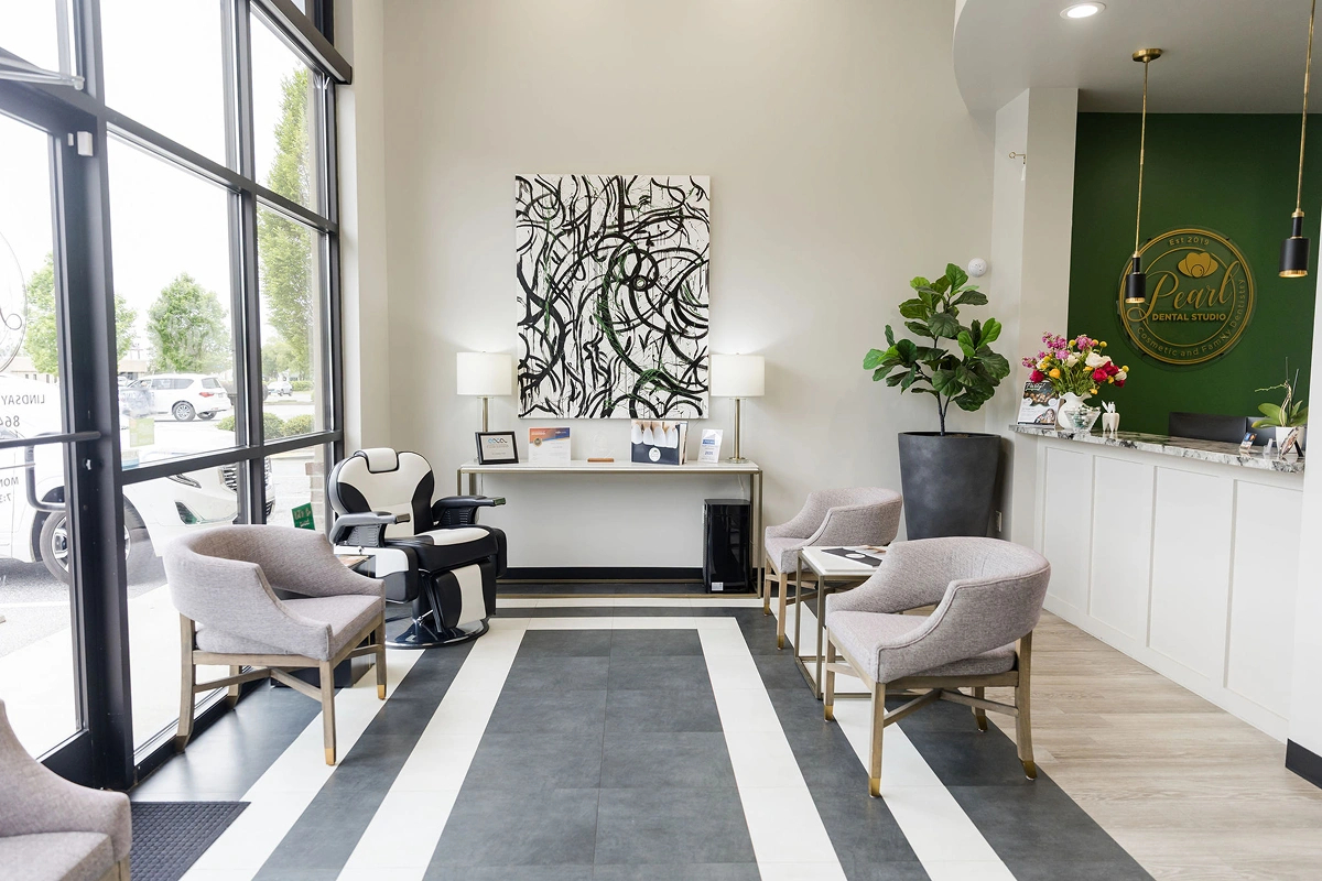 Pearl Dental Studio Office Lobby