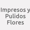 Impresos Y Pulidos Flores Logo