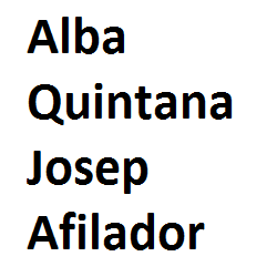 Alba Quintana Josep Afilador Girona
