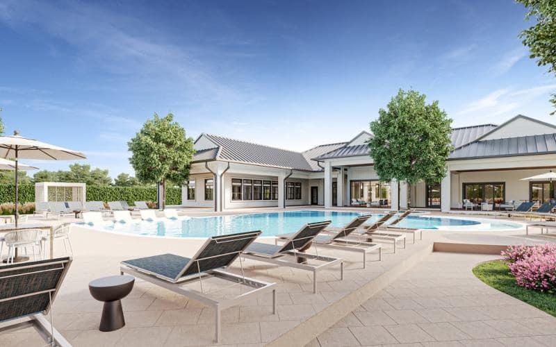 Resort-Inspired Community Pool