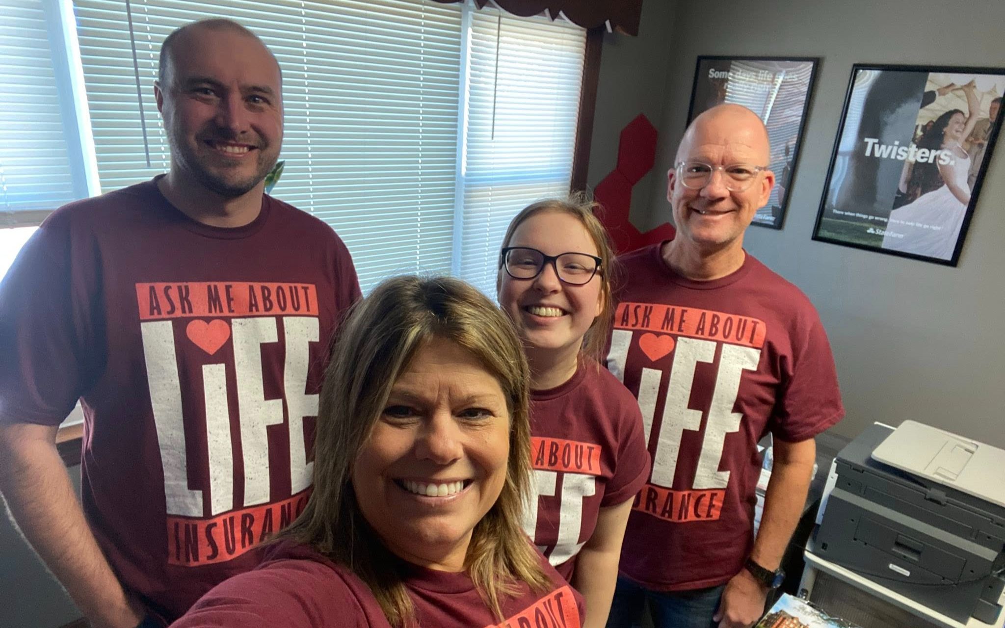 Ask us about life insurance