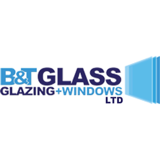 B & T Glass, Glazing & Windows Logo
