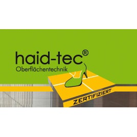 Logo haid-tec geprüfte Oberflächentechnik GmbH