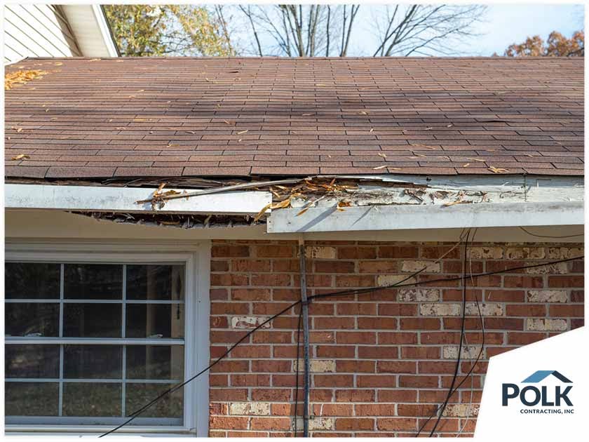 Storm damage to your roof? Polk Contracting can help with all roof replacement and roof repair projects.