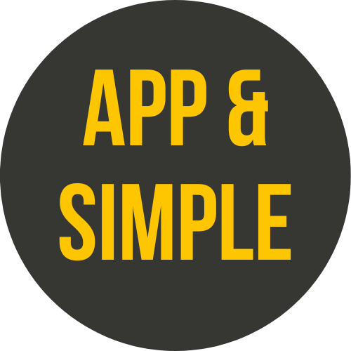 Logo app & simple
