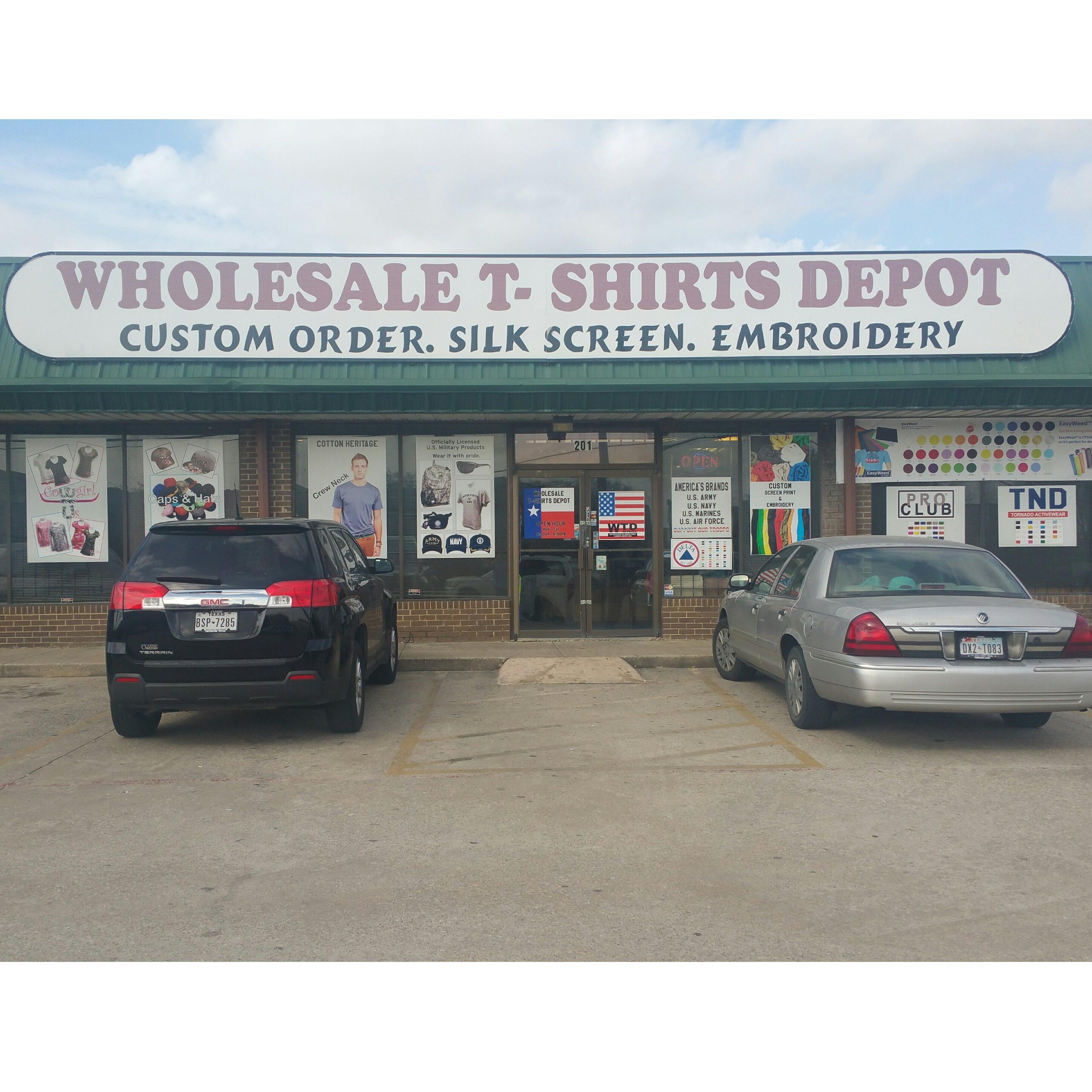 wholesale t shirts depot inc Logo