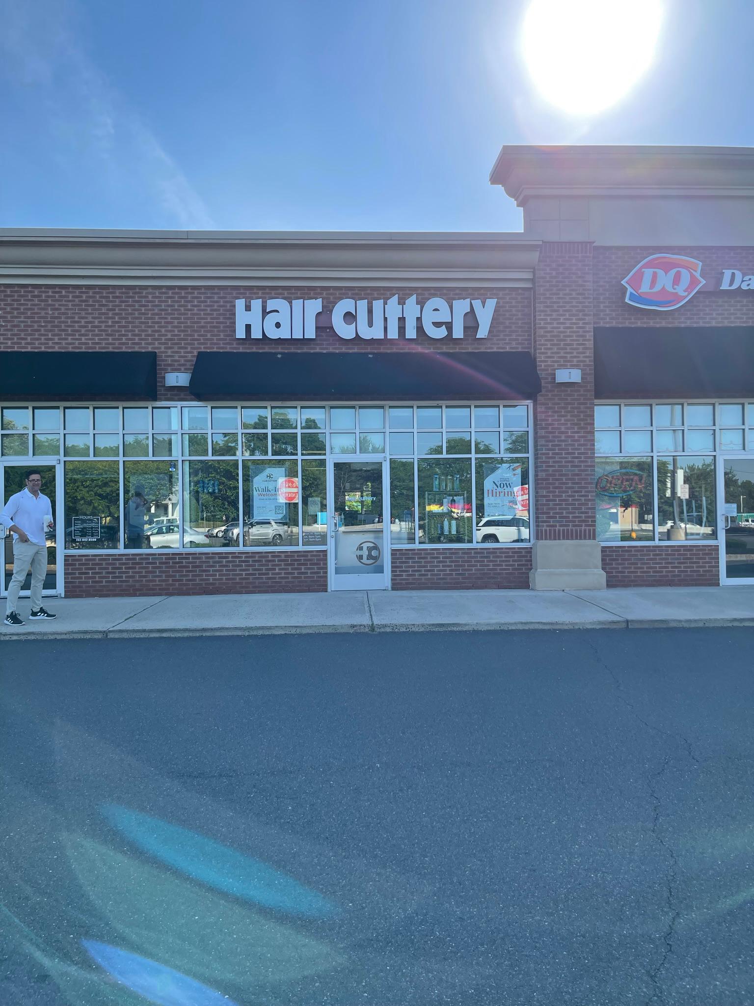 The front entrance of Hair Cuttery at Chapel Hill SC.