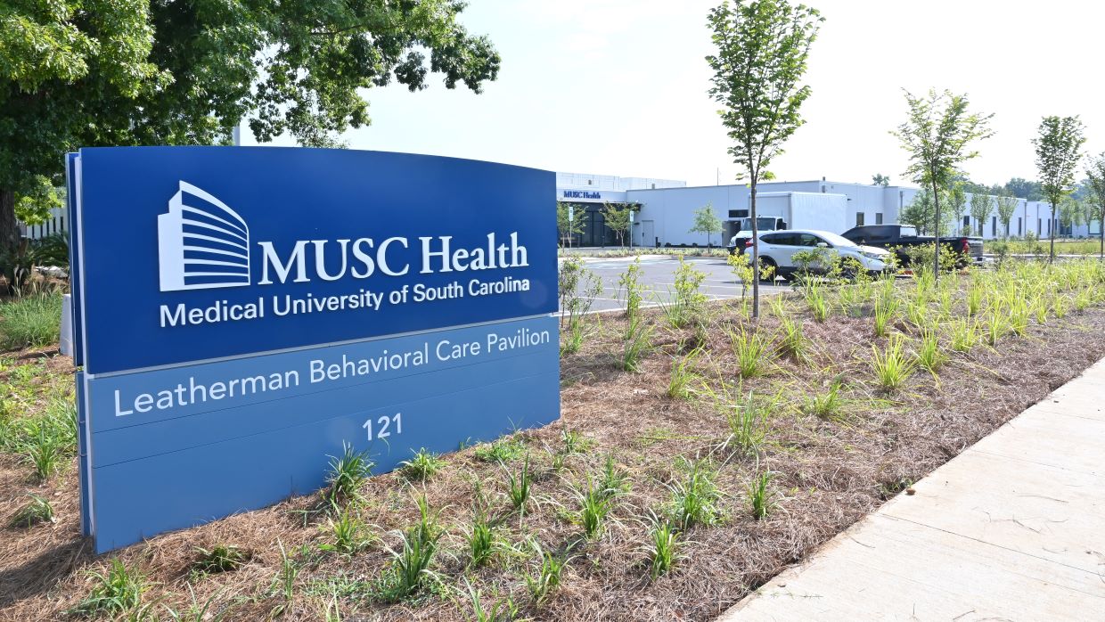 MUSC Health Jean and Hugh K. Leatherman Behavioral Care Pavilion, image size:1240x698