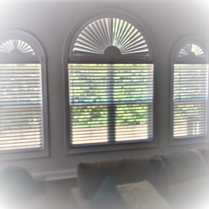 Plantation shutters will make your arch look classy!