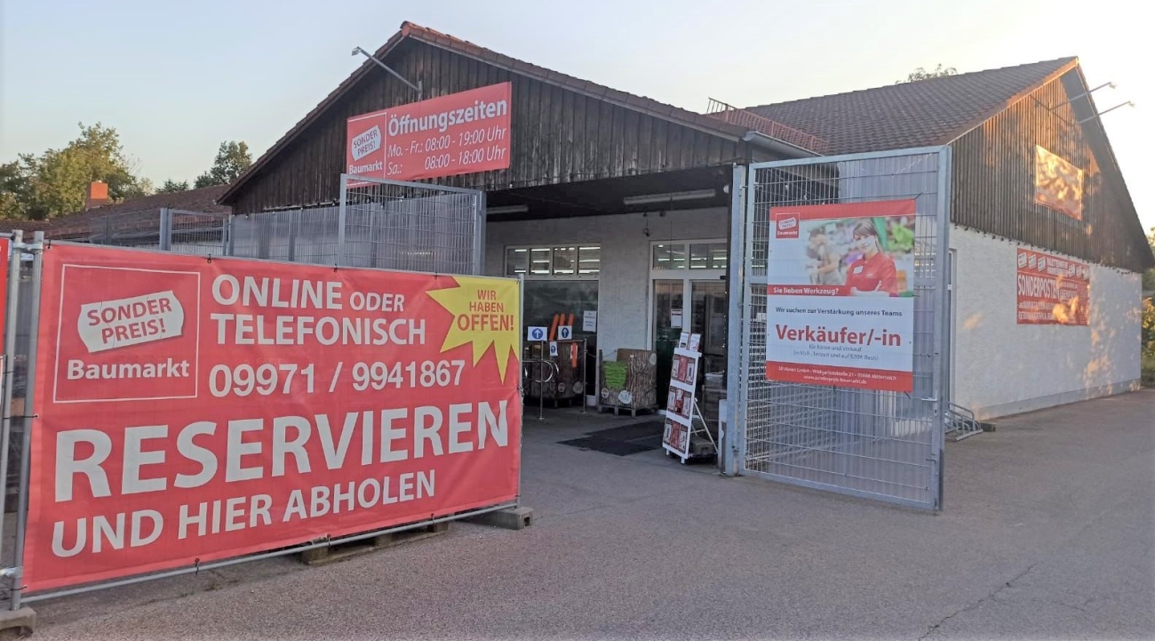 Sonderpreis Baumarkt in Willmering