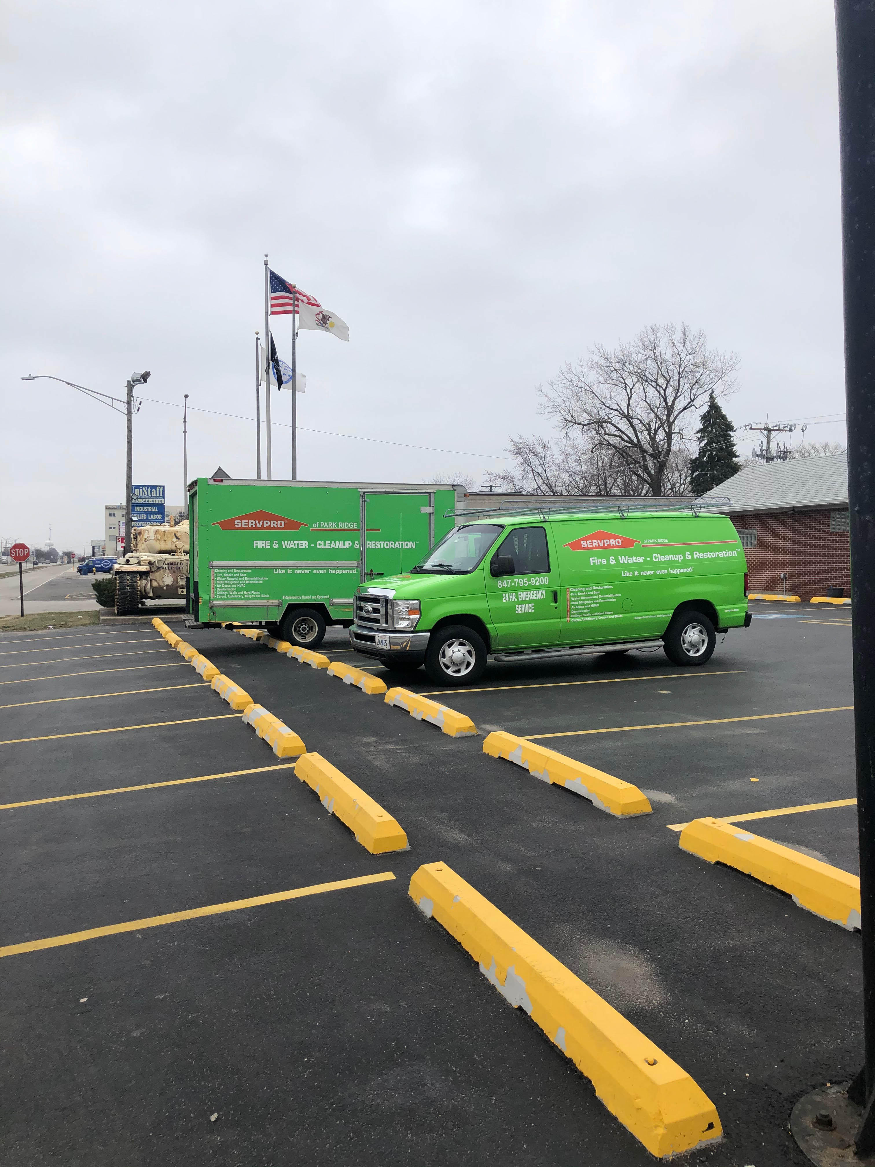 SERVPRO of Park Ridge/ North Rosemont and South Des Plaines is ready to respond 24/7 for your restoration emergency in  Rosemont, IL. Our team is trained for any size disaster, commercial or residential, Give us a call today!