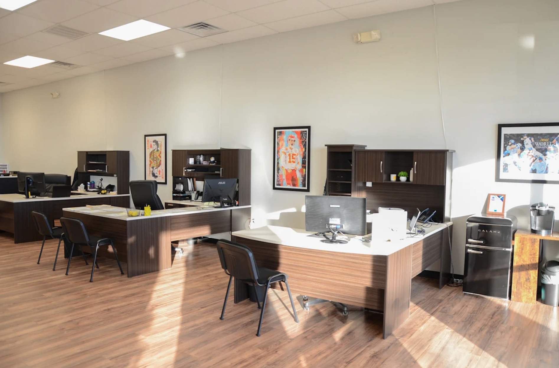 Interior of our agency!