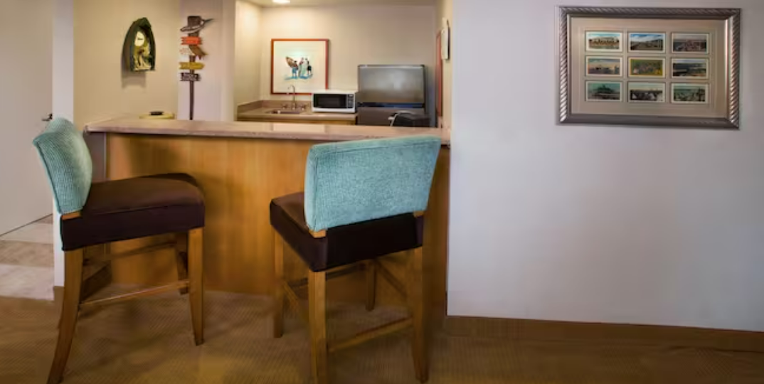 Disney's Paradise Pier Hotel Newport Suite 1-2 Bedrooms Kitchen Area