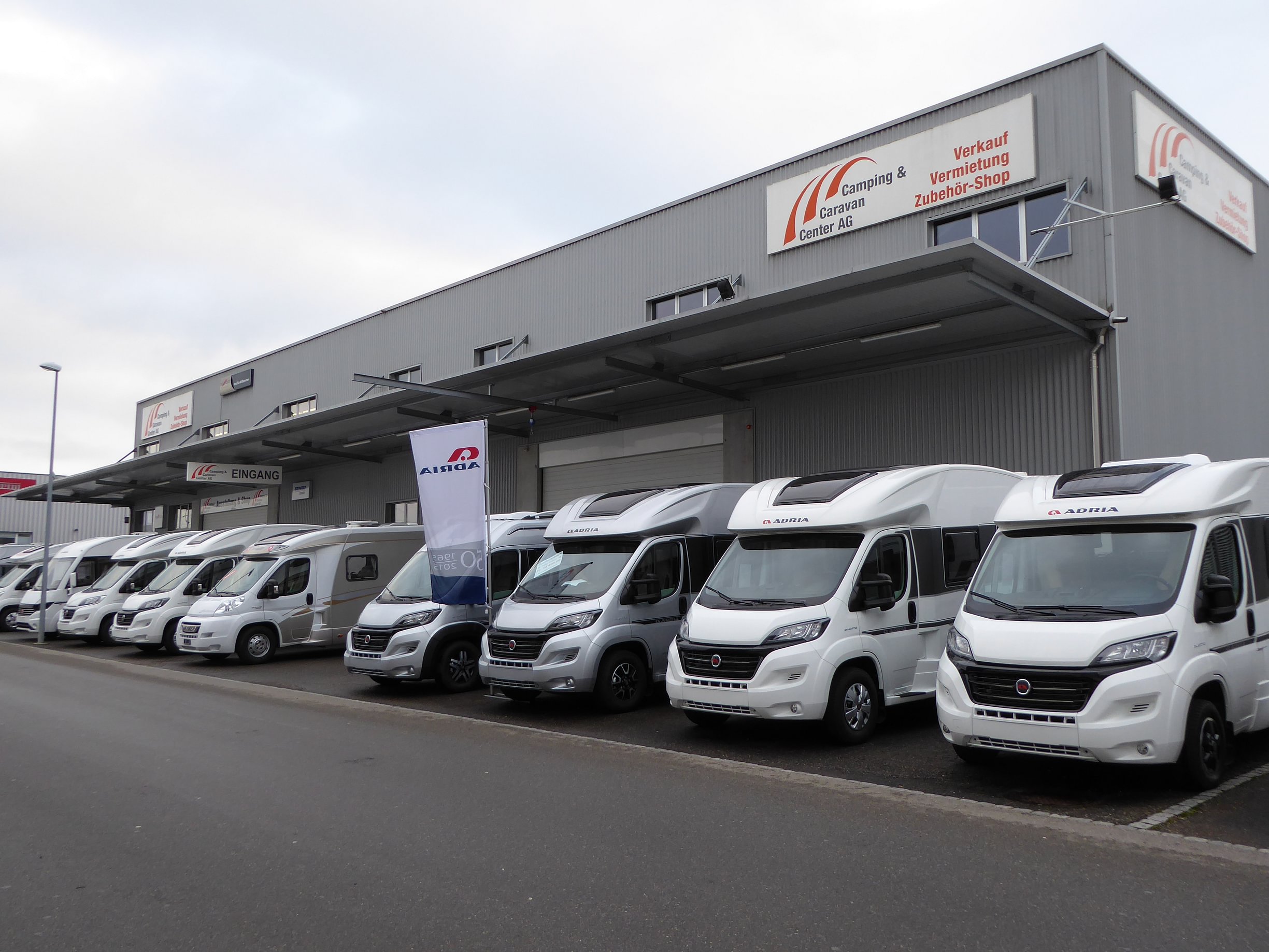 Camping & Caravan Center AG, Pündtstrasse 6 in Arbon
