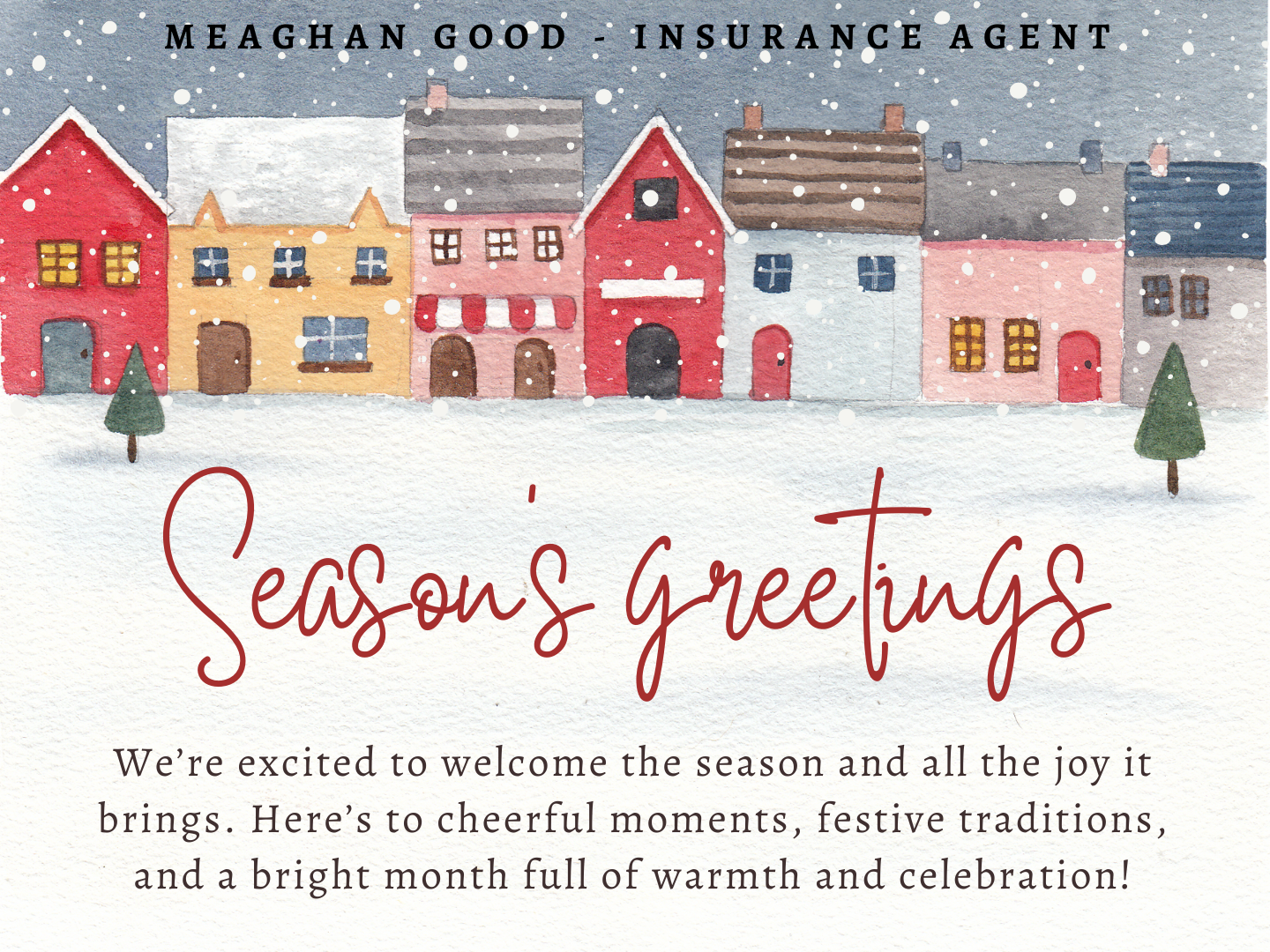 Our team wishes you and your loved ones a joyful holiday season filled with warmth, love, and happiness. ❄️