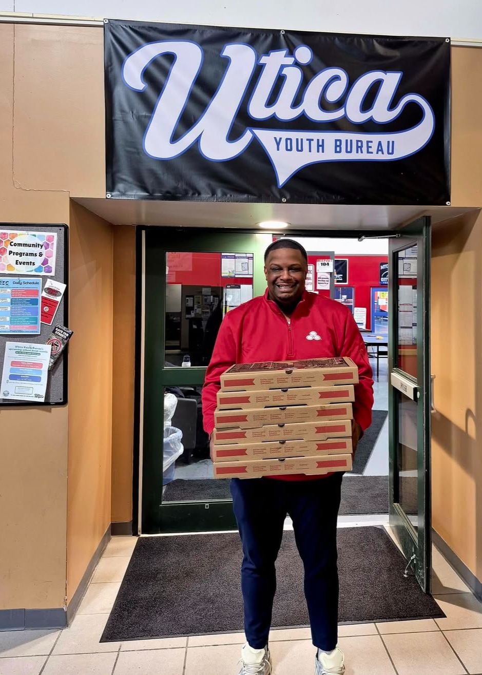 Supporting our community includes supporting local youth. This week, our agency donated tomato pies and books to students in the City of Utica Youth Bureau after school program. We appreciate the positive impact they make every day.