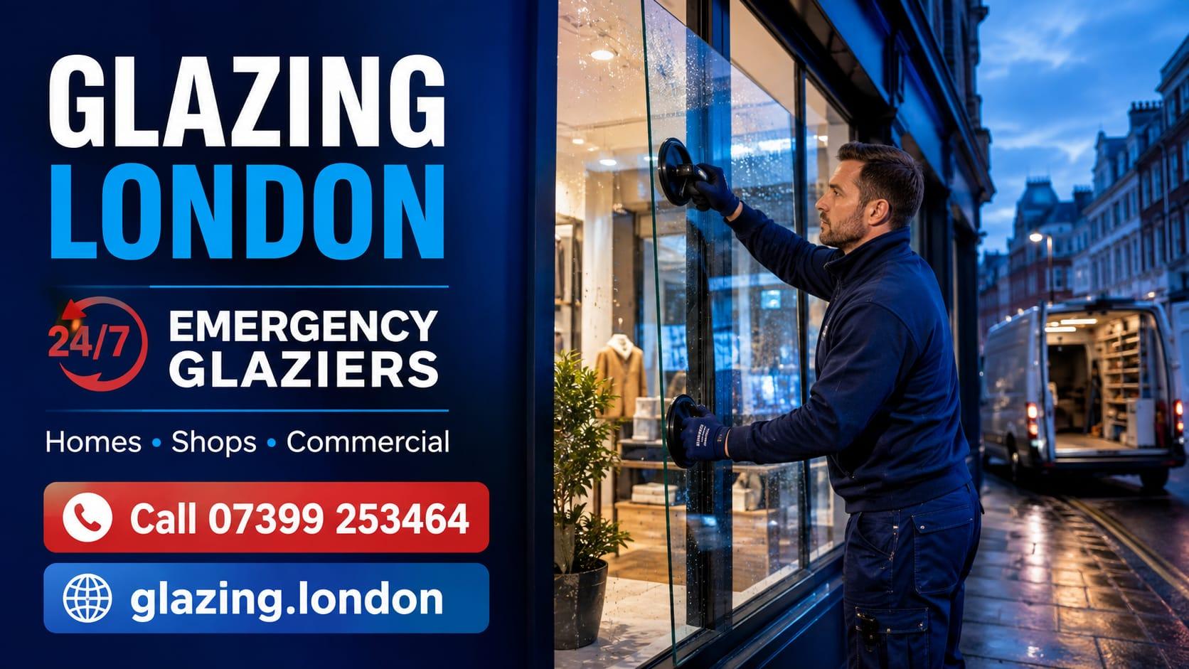 emergency glazier London 24/7
