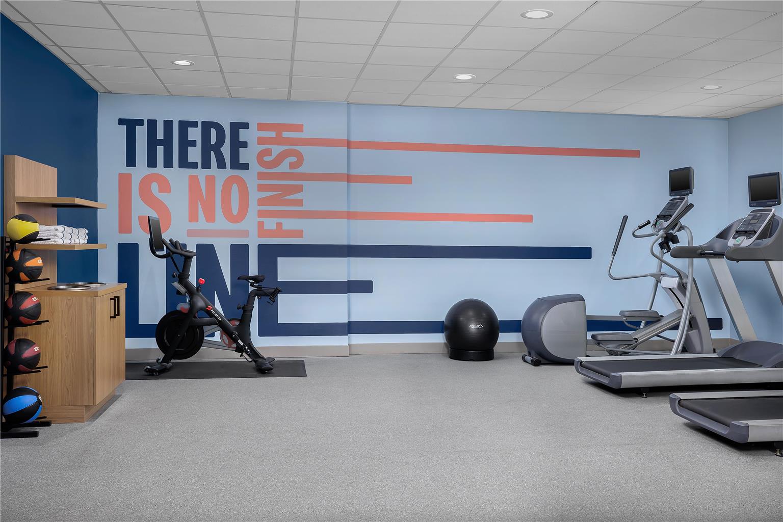 Health club  fitness center  gym