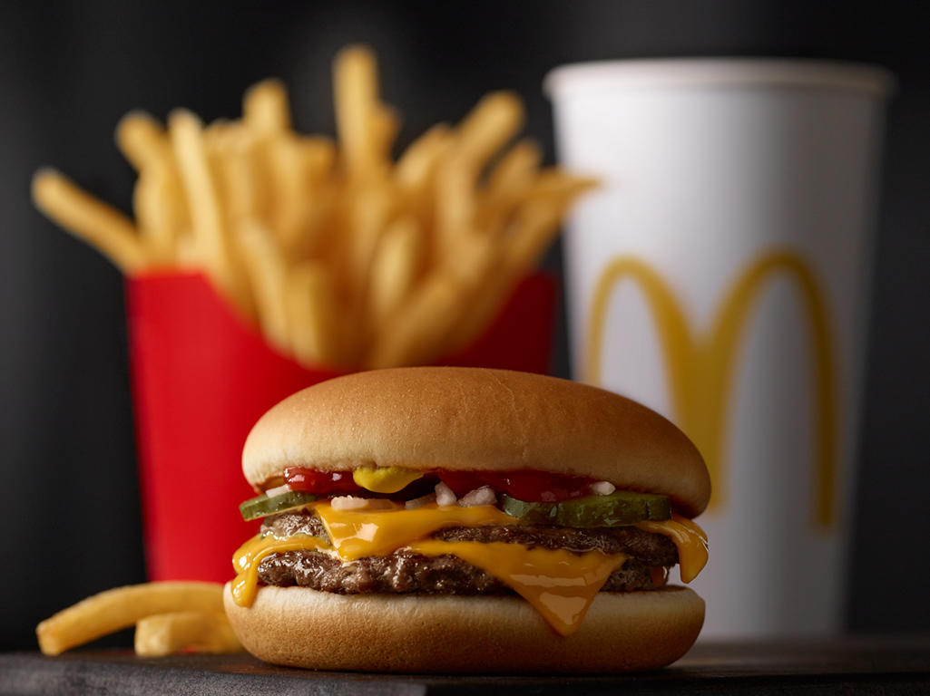 McDonald's Double Cheeseburger Extra Value Meal
