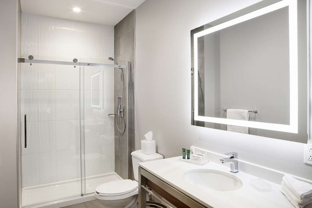 Guest room bath Hilton Montreal/Laval Laval (450)682-2225