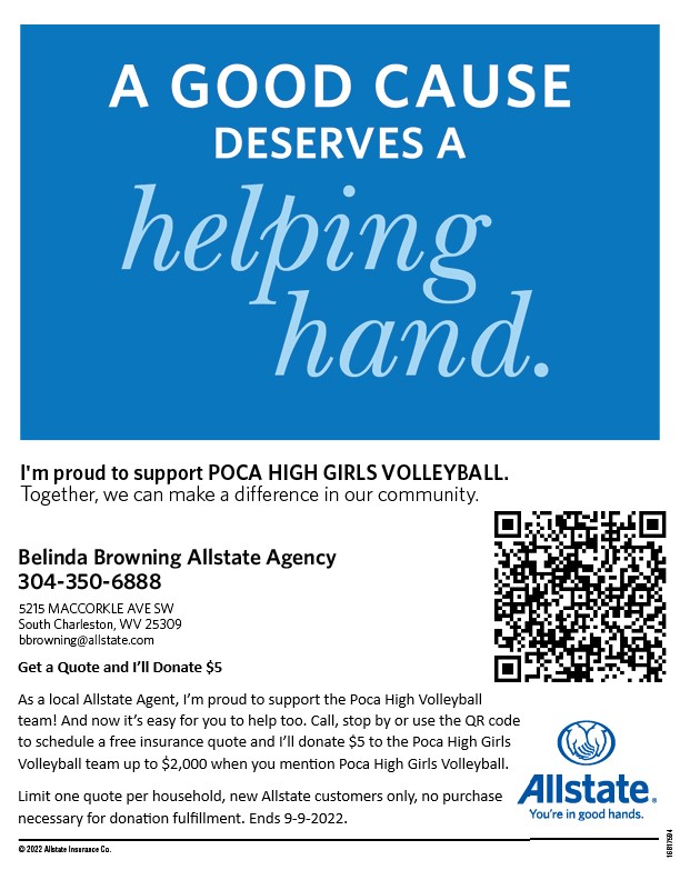 Poca High School Girls Volleyball Fundraiser