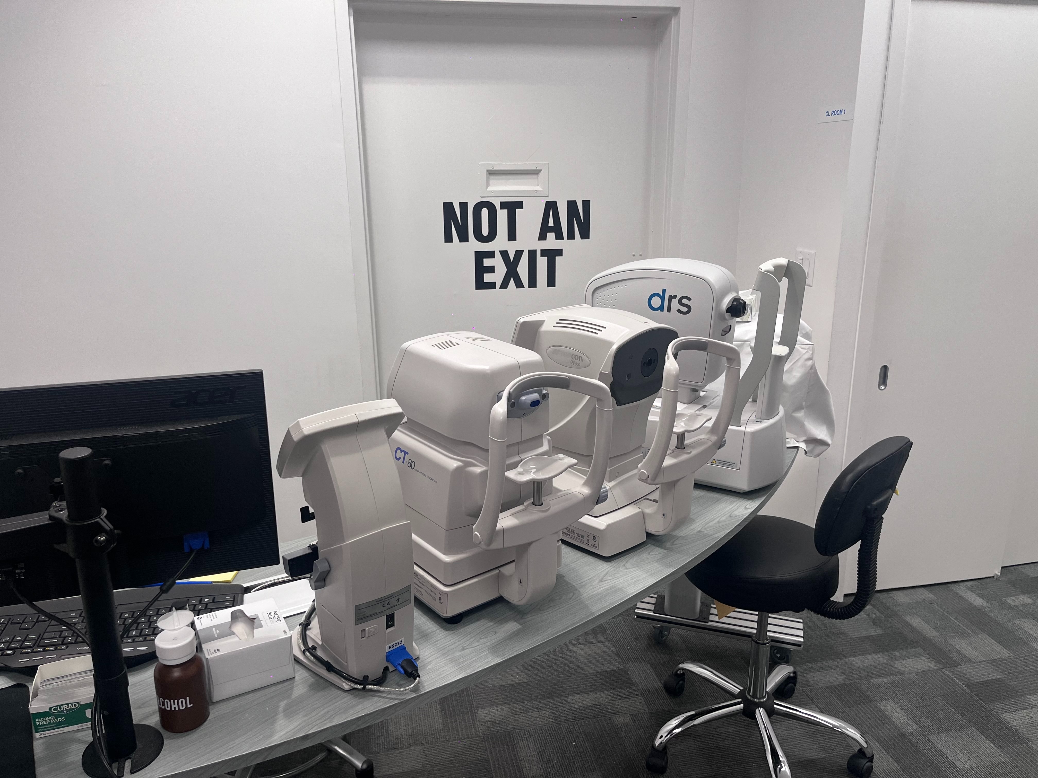 Eye Exam Room at Stanton Optical Store Cedar Hill TX 75104