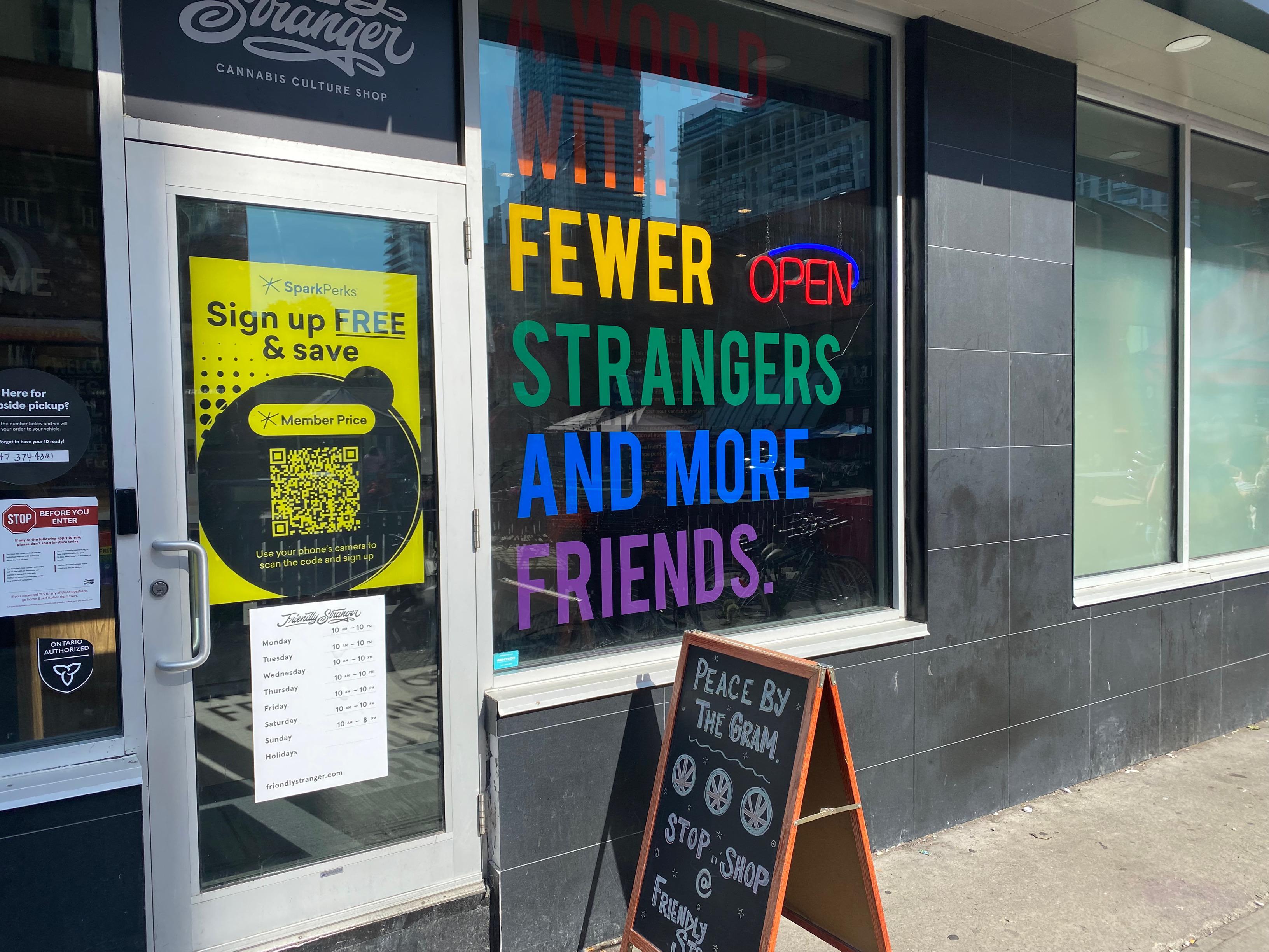 Friendly Stranger | Toronto Church St | Cannabis Store