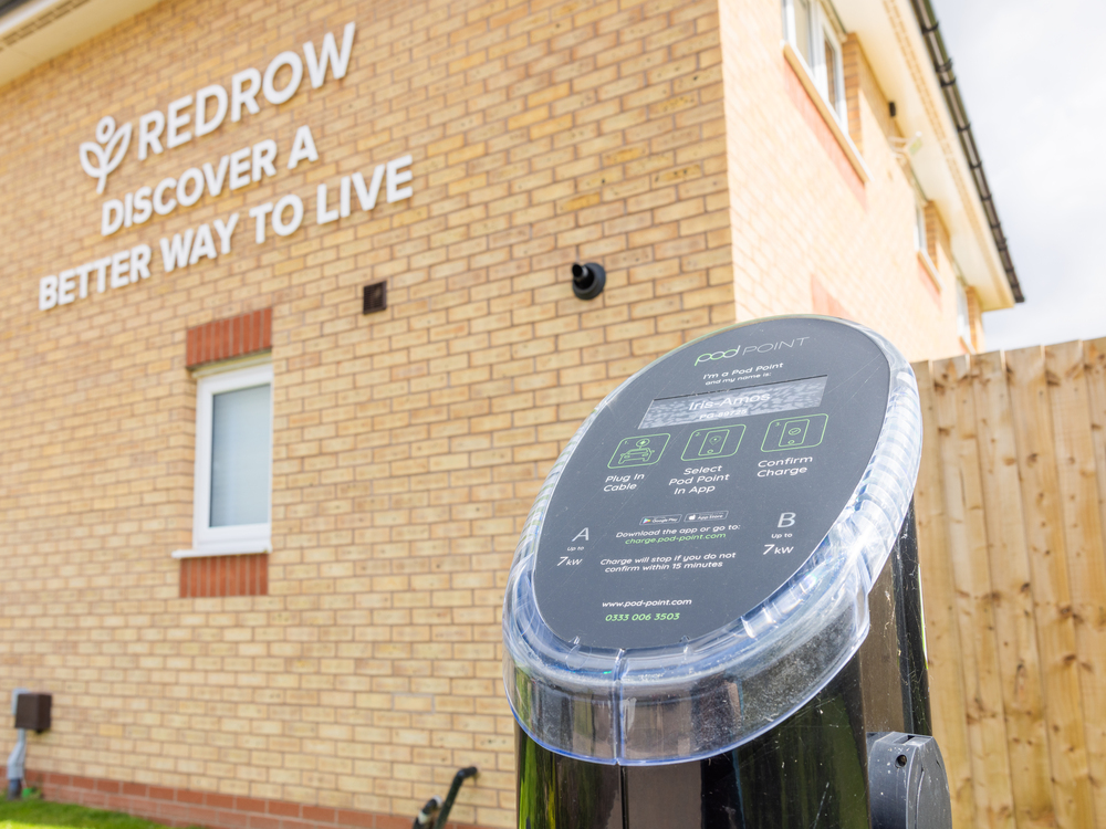 Redrow - Eagle Gate at Amington Garden Village - Electric car charging point