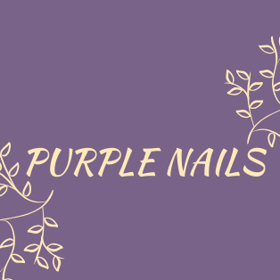 Purple Nails Photo