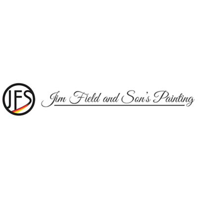 Jim Field & Sons Painting Inc. We Do The Job Right The First Time Logo