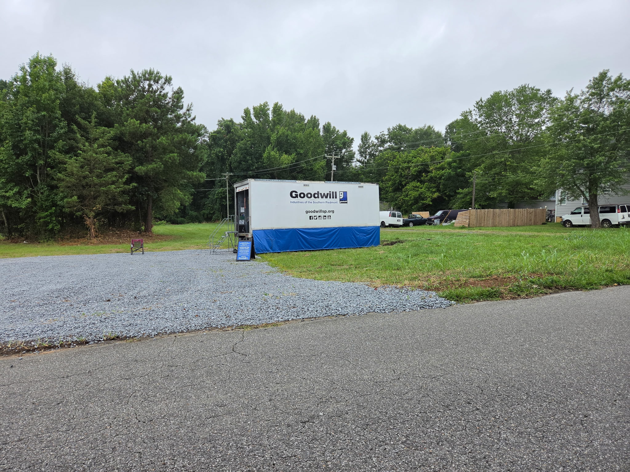 We are adjacent to Walmart Neighborhood market and behind CVS and McDonalds.