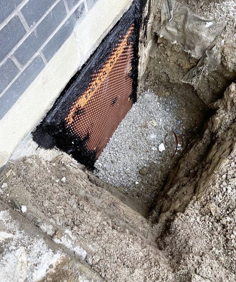 Images Fissures Axion - Réparation de fissures,imperméabilisation de fondations,décontamination de pyrite et Drain Français