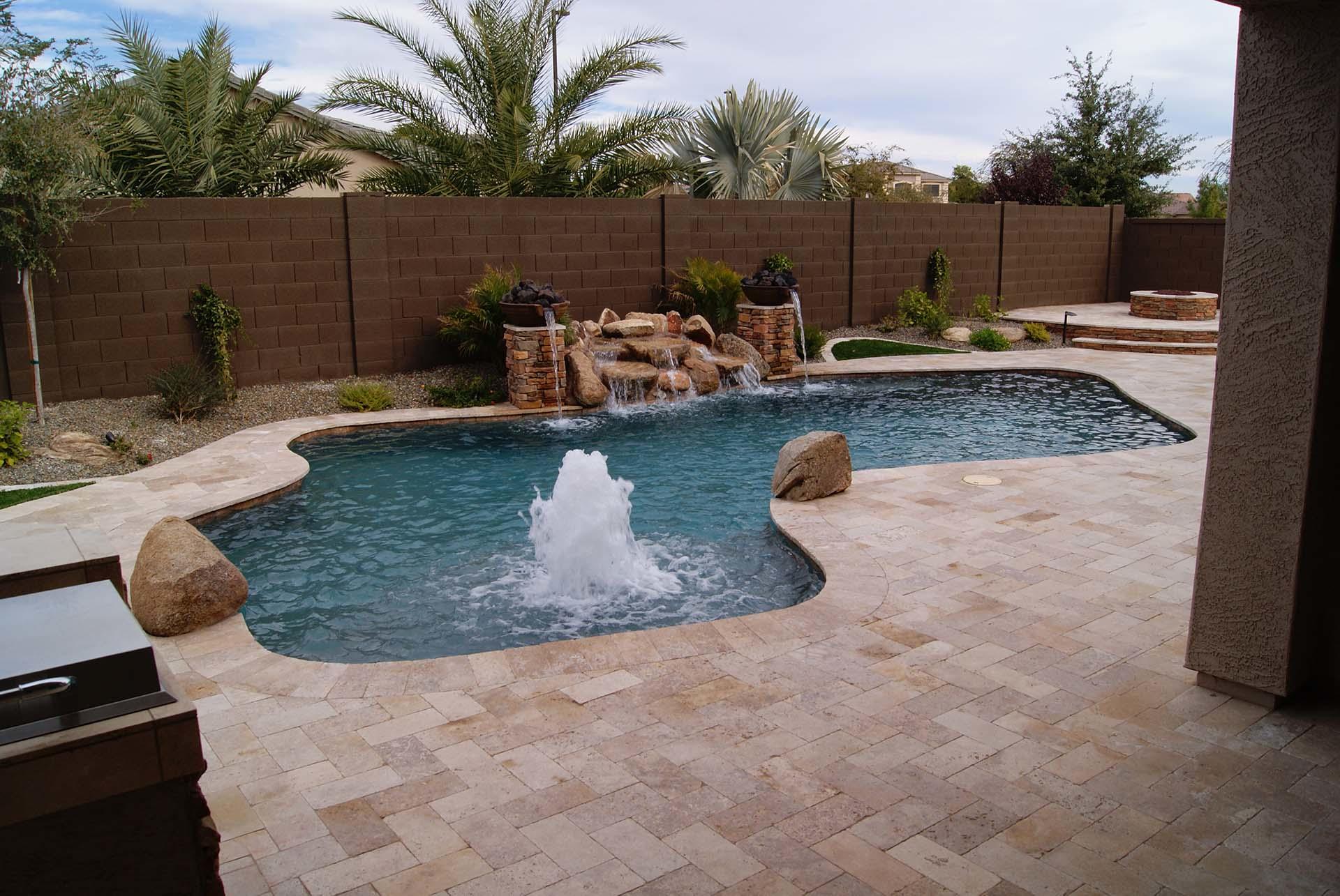 No Limit Pools Other Projects - Water Fountain No Limit Pools & Spas Mesa (602)421-9379