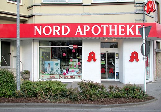 Nord-Apotheke, Brucknerallee 116 in Mönchengladbach