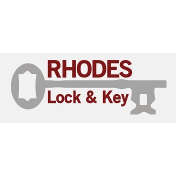 Rhodes Lock & Key Logo